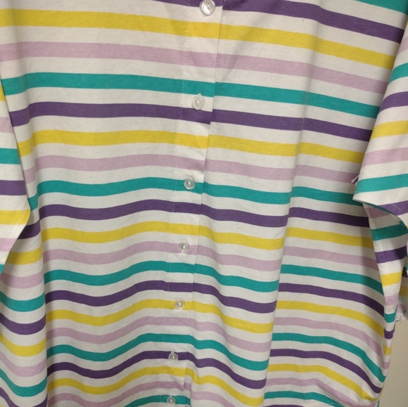 Freedom Fit Striped Plus Size Blouse Size 3X - Picture 7 of 7
